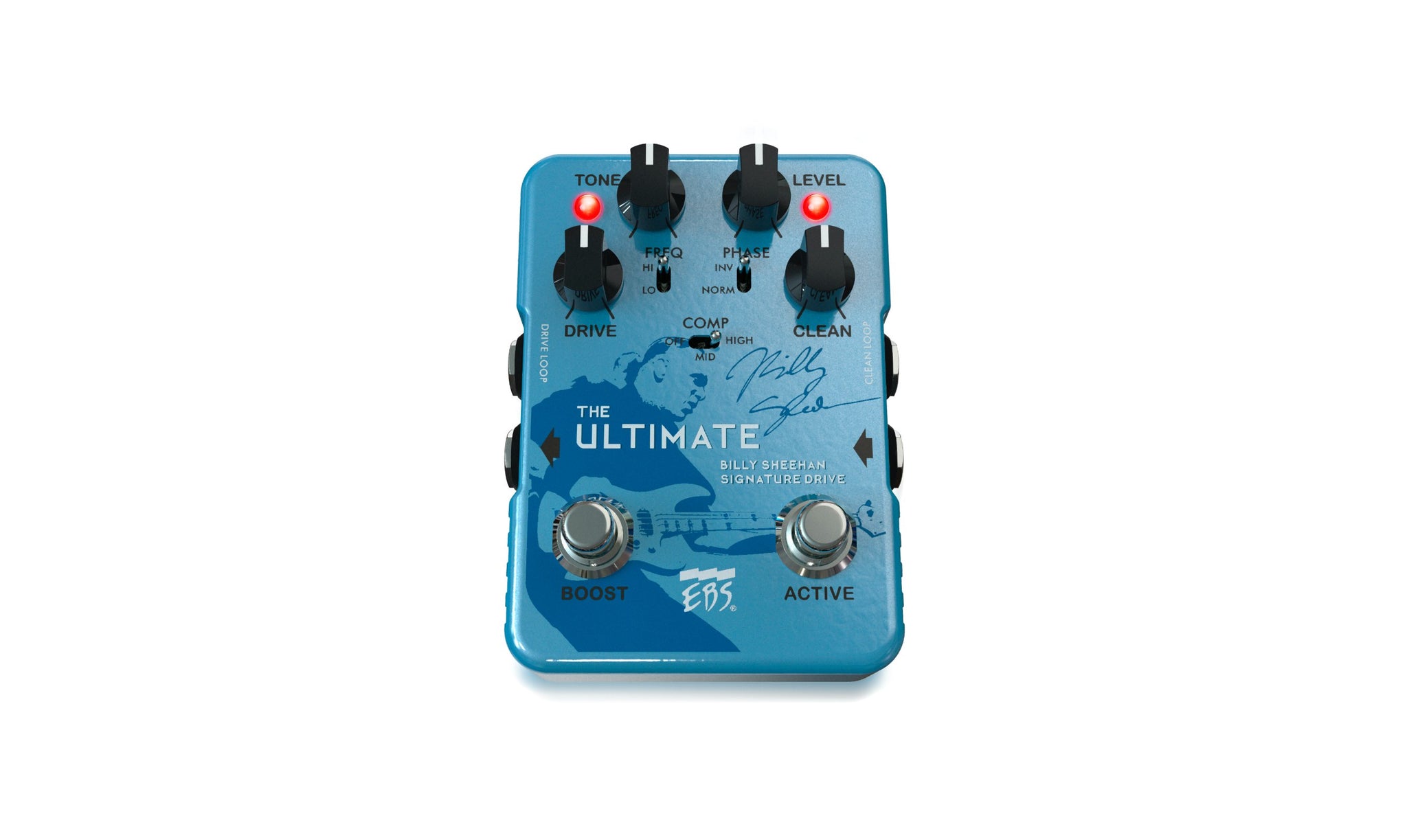 EBS Billy Sheehan Ultimate Signature Drive with extended capabilities