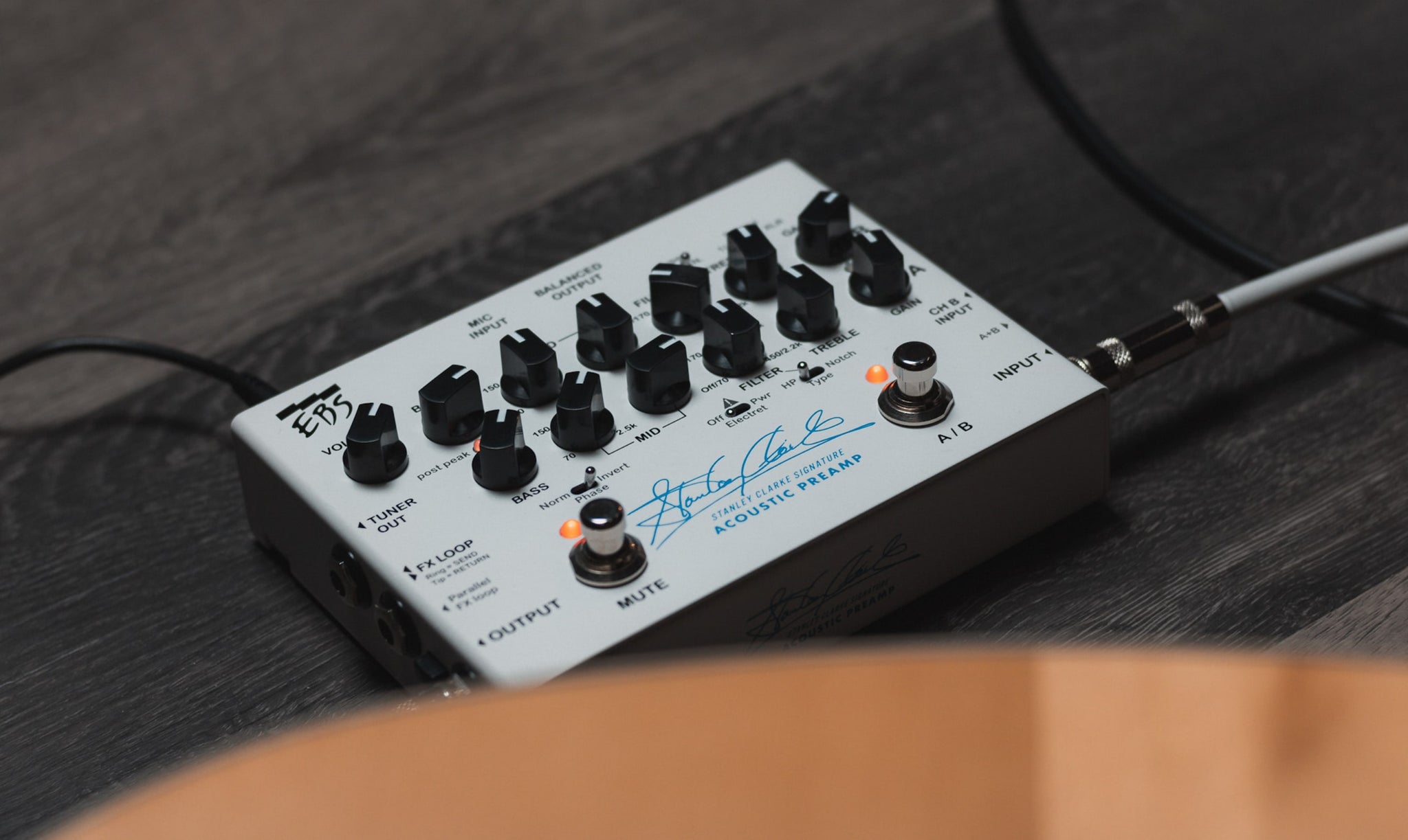 New: EBS Stanley Clarke Signature Acoustic Preamp