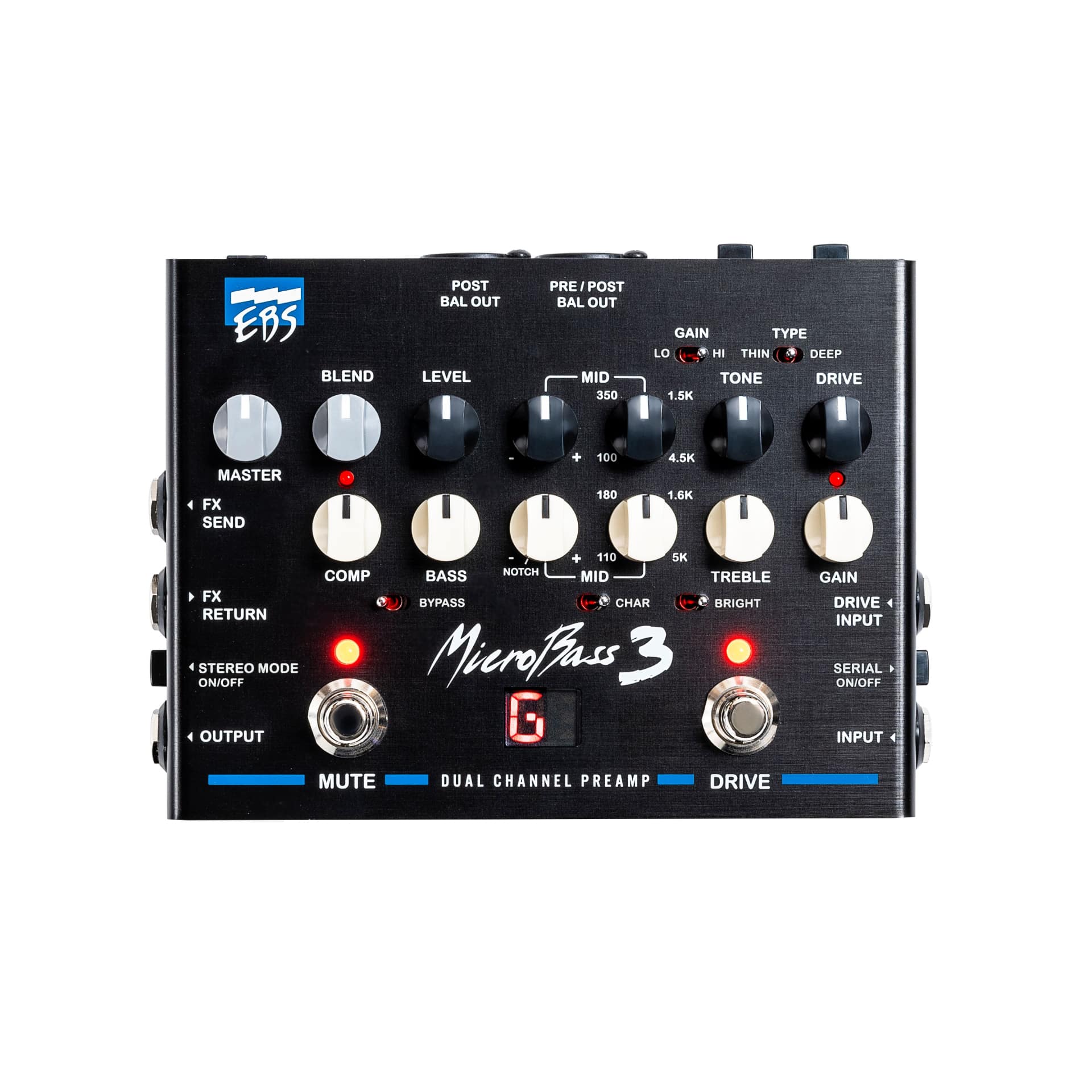MicroBass 3 – Professional Outboard Preamp B-Stock